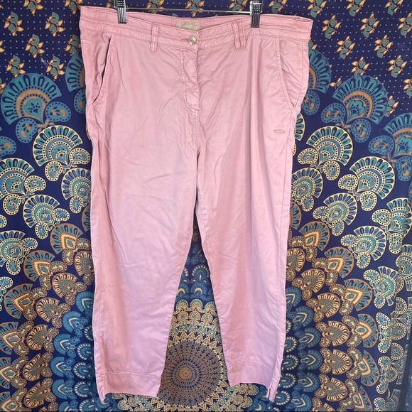 HOST PICK! 🦋5/20$🦋 Pastel Pink fabric jeans - Picture 1 of 12